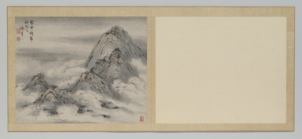 Målning av Gao Qipei