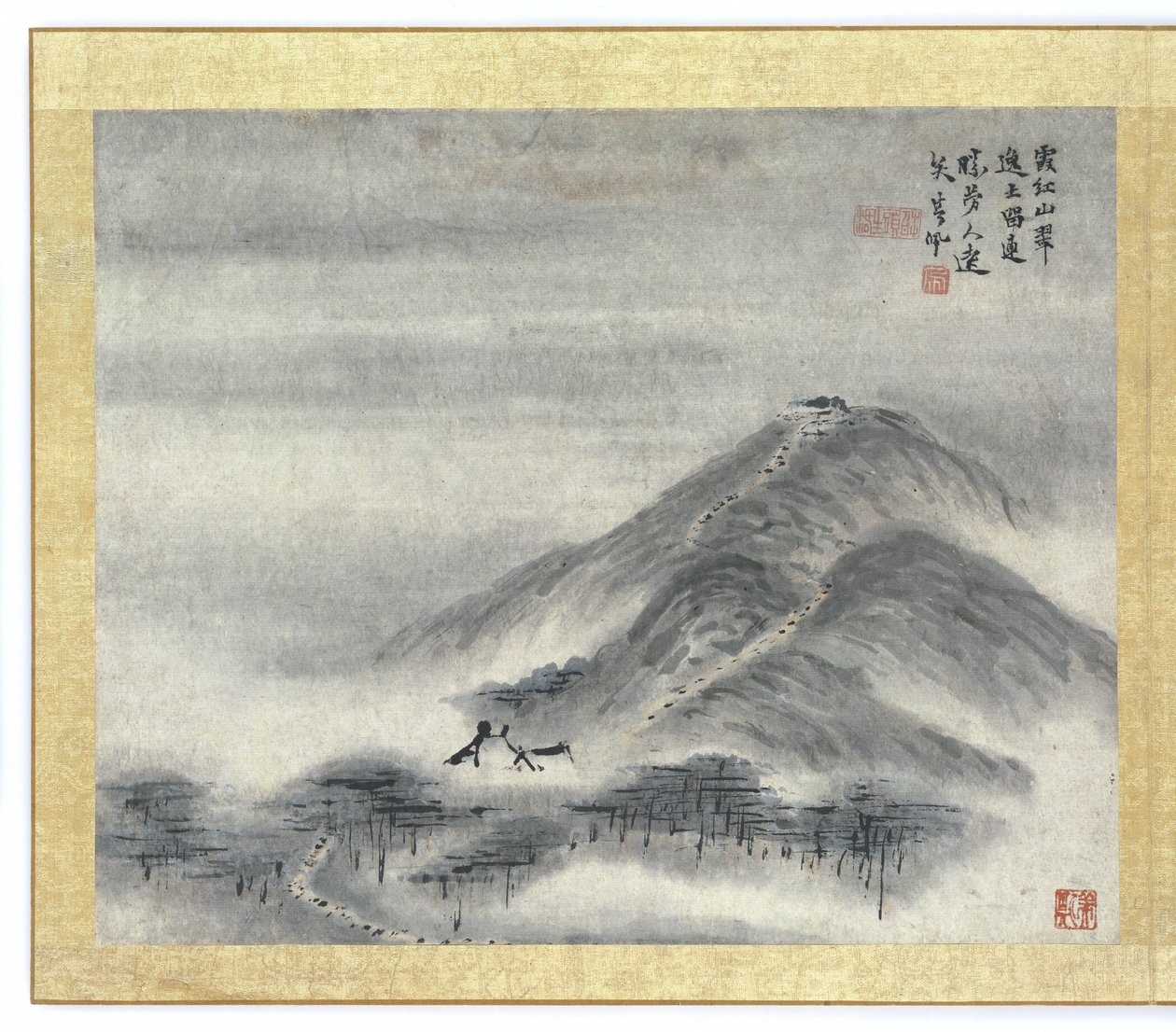 Målning av Gao Qipei