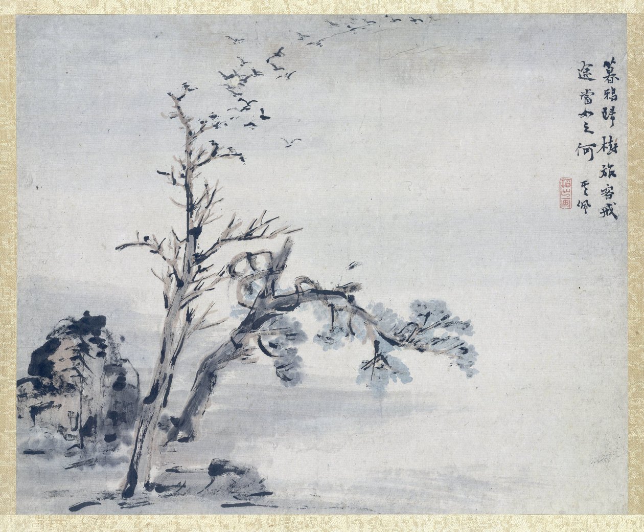 Målning av Gao Qipei