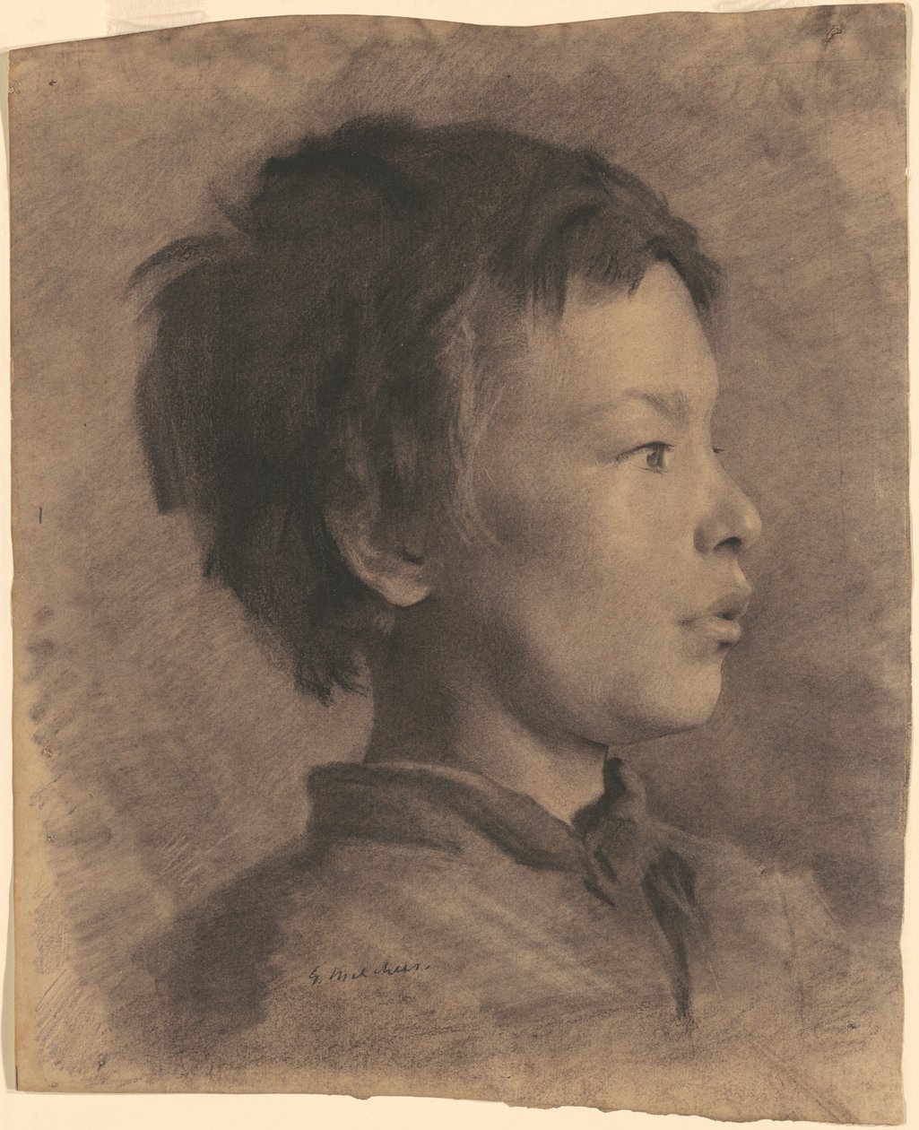 Chef för en pojke av Gari Melchers