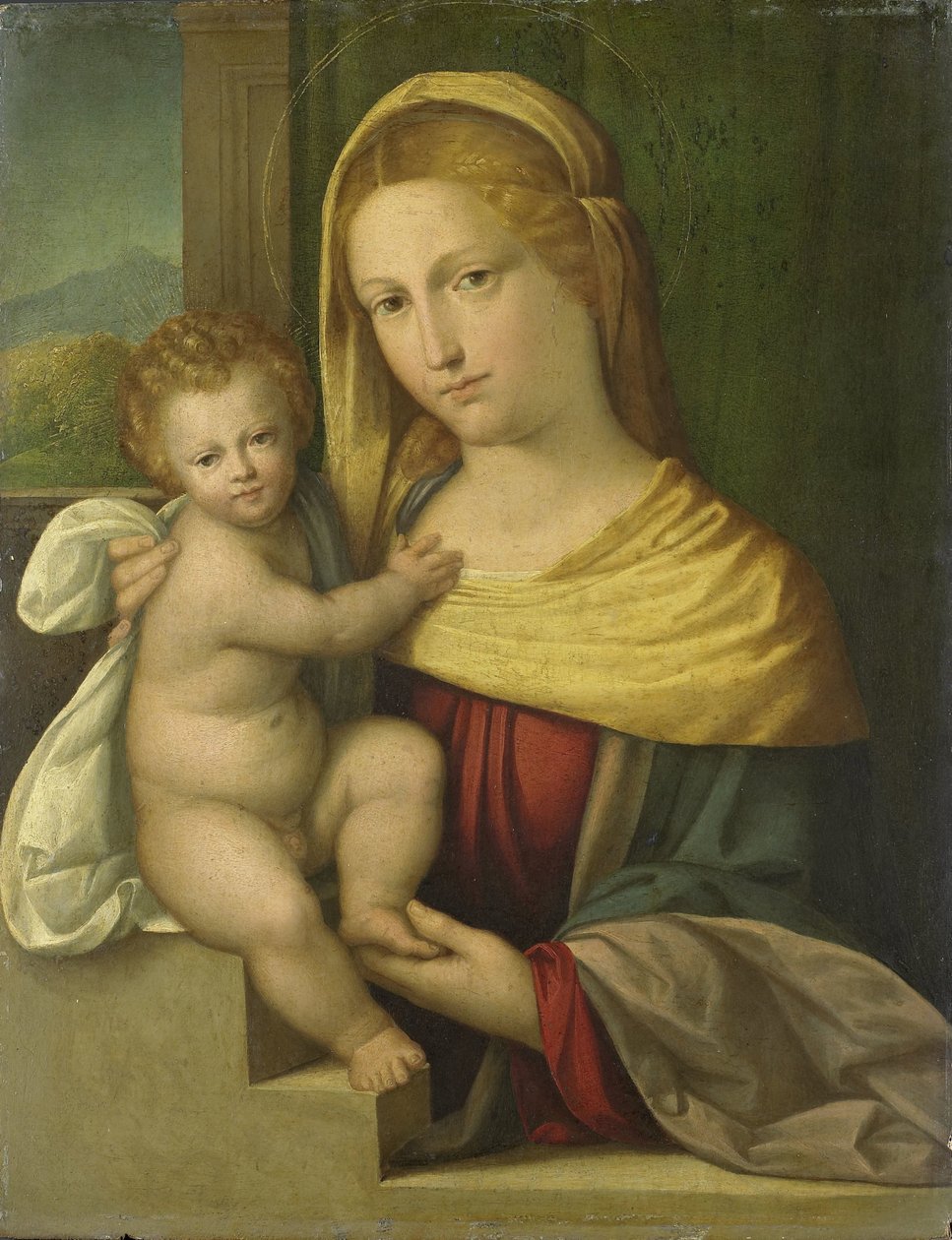 Madonna och barn av Garofalo