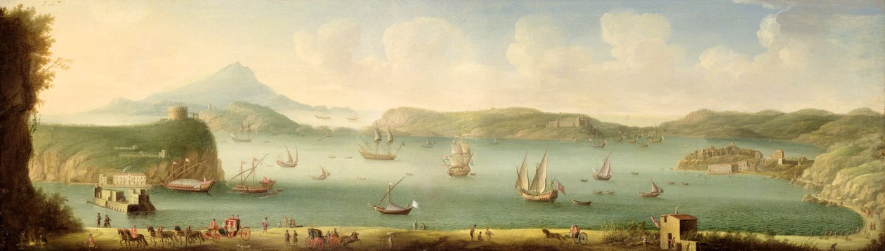 Port Mahon, Minorca, 1730-talet av Gaspar Butler