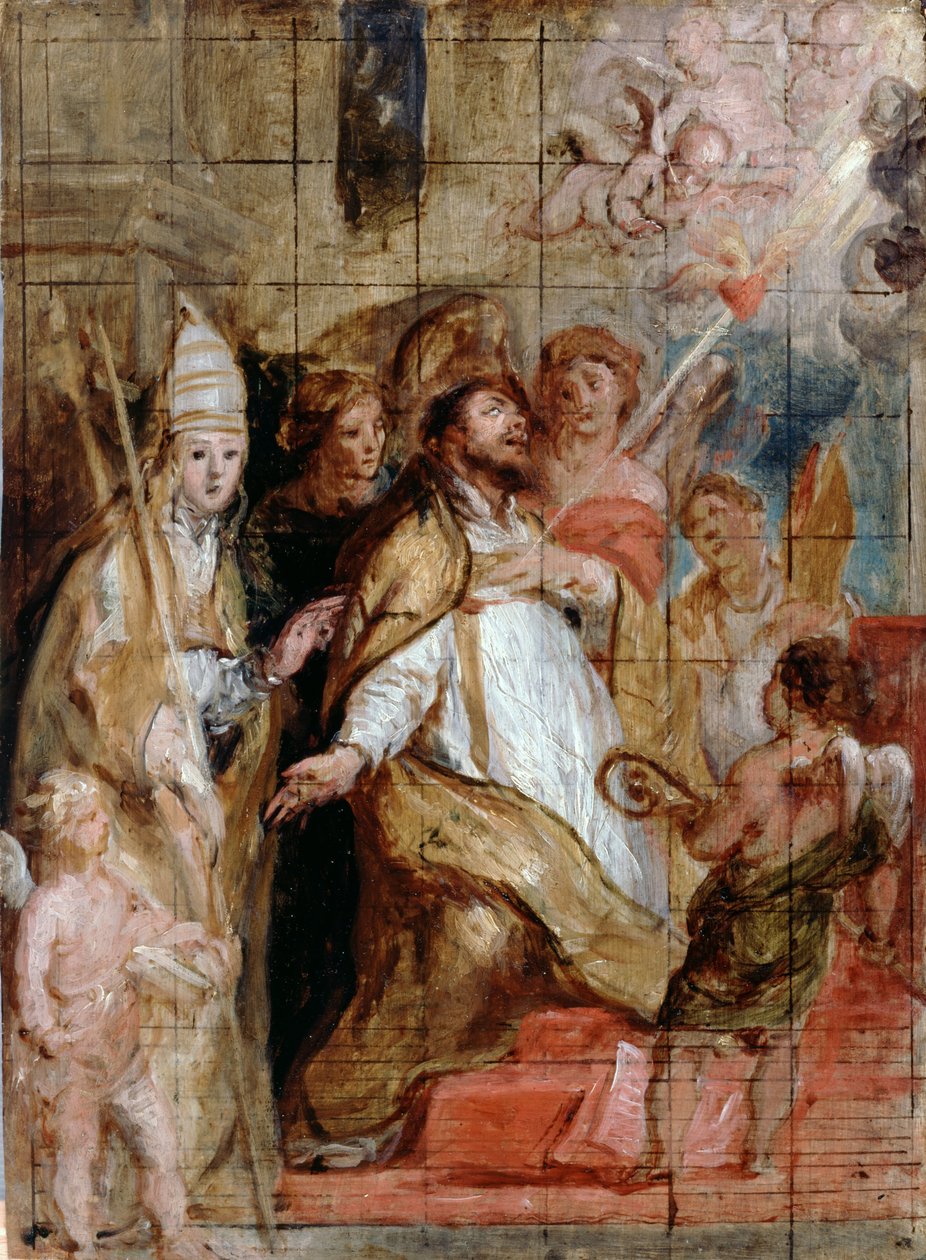 St Augustine i Ecstasy av Gaspar De Crayer