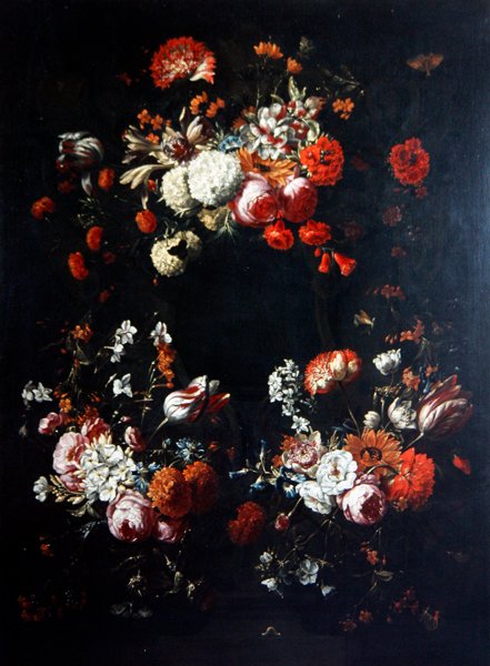 A Flower Piece (olja på duk) av Gaspar Pieter II Verbruggen