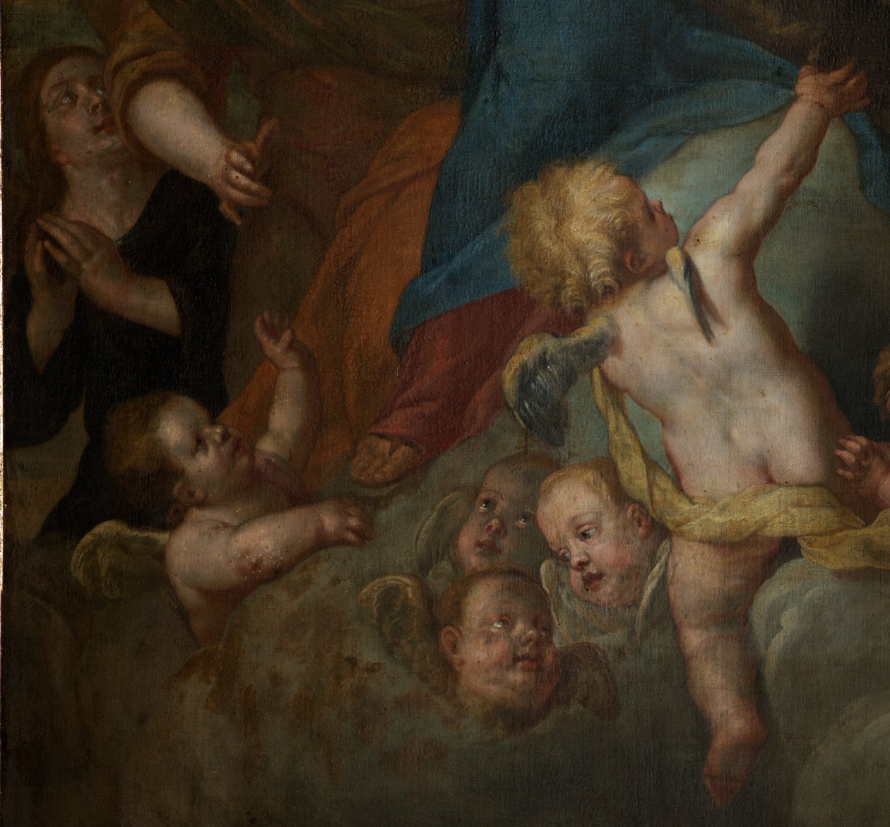 Sockenkyrka (Sint-Walburgakerk). Målning. Gaspar de Crayer. 1652 av Gaspar De Crayer