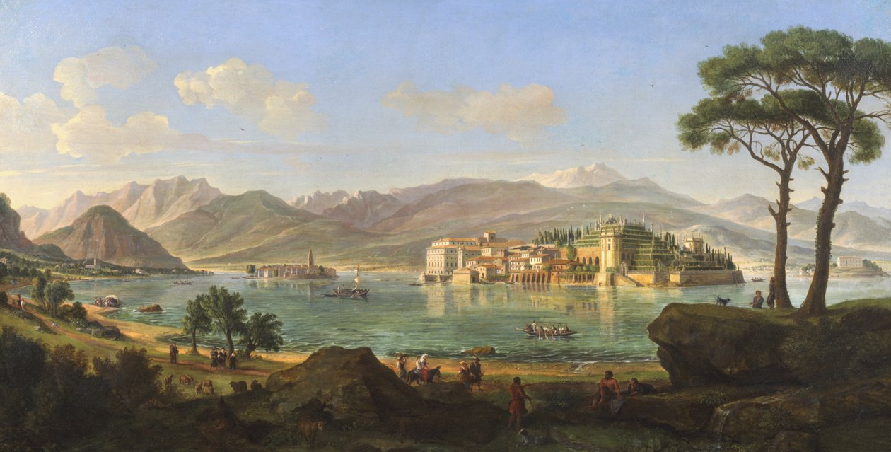 Borromeiska öarna av Gaspar van Wittel