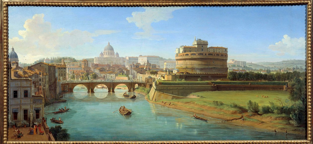 Utsikt över slottet Saint Angelo (Sant