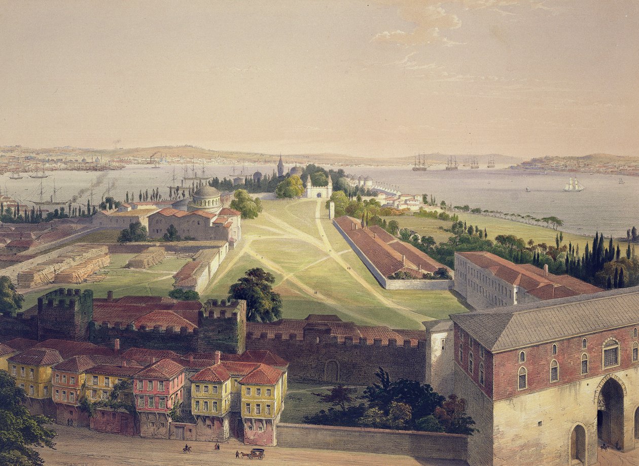 Panorama över Konstantinopel, plåt 22 från 