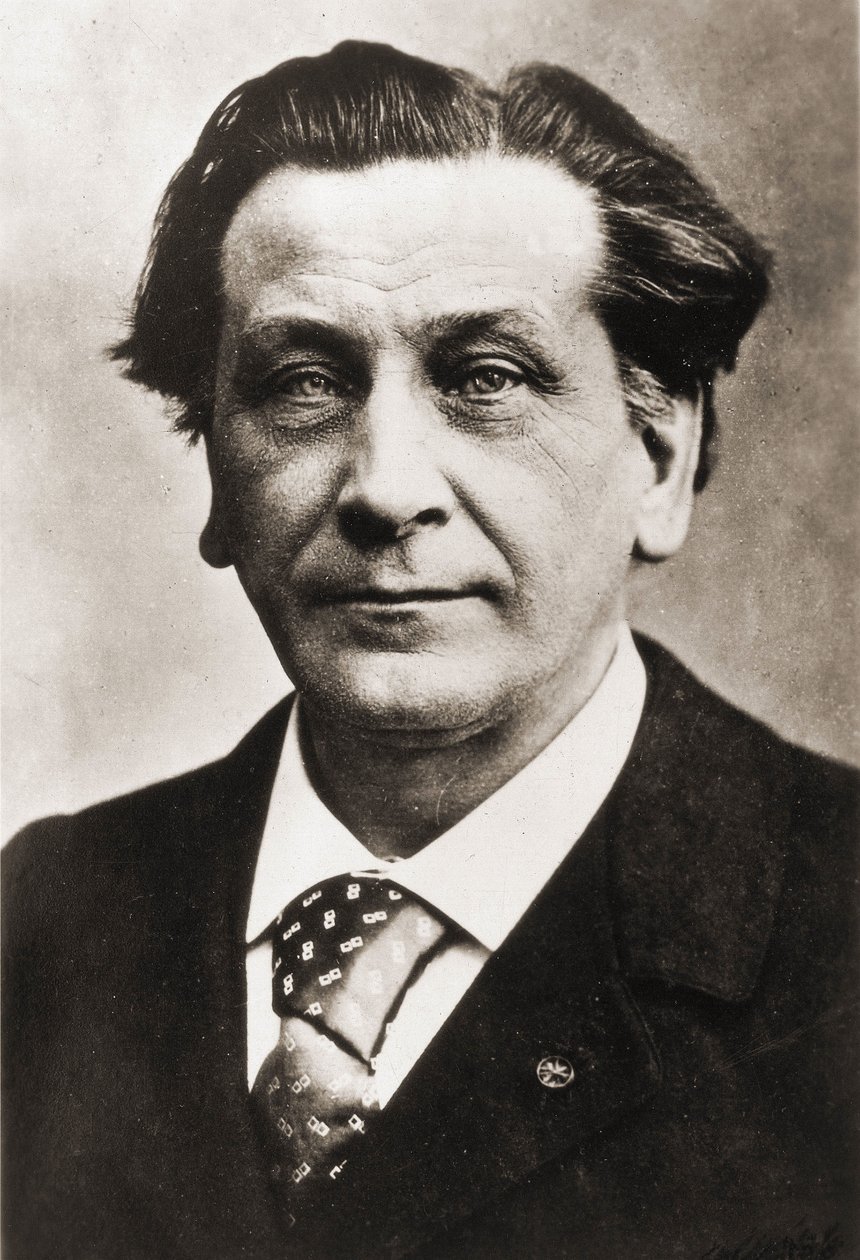 François Coppée (1842-1908), fransk poet och dramatiker, fotograferad av Nadar. av Gaspard Felix Tournachon Nadar