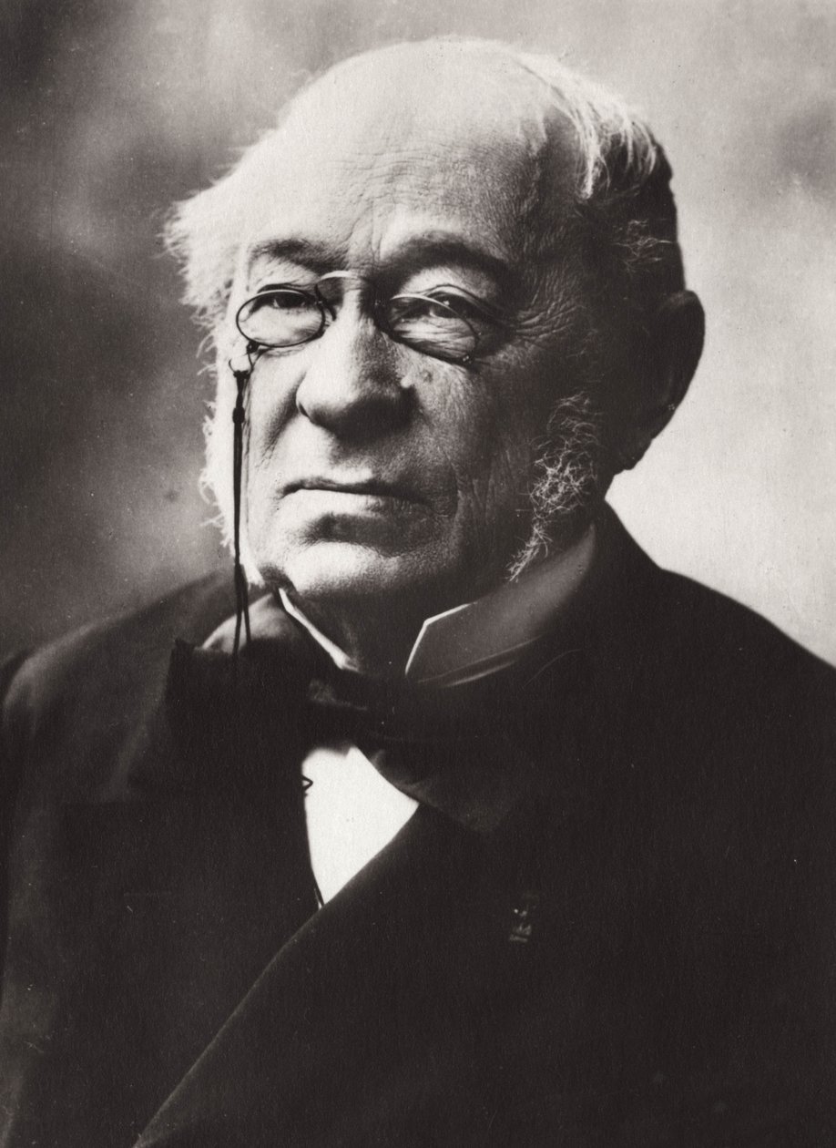 Johann Strauss Jr. (1825-1899), österrikisk musiker. av Nadar. av Gaspard Felix Tournachon Nadar
