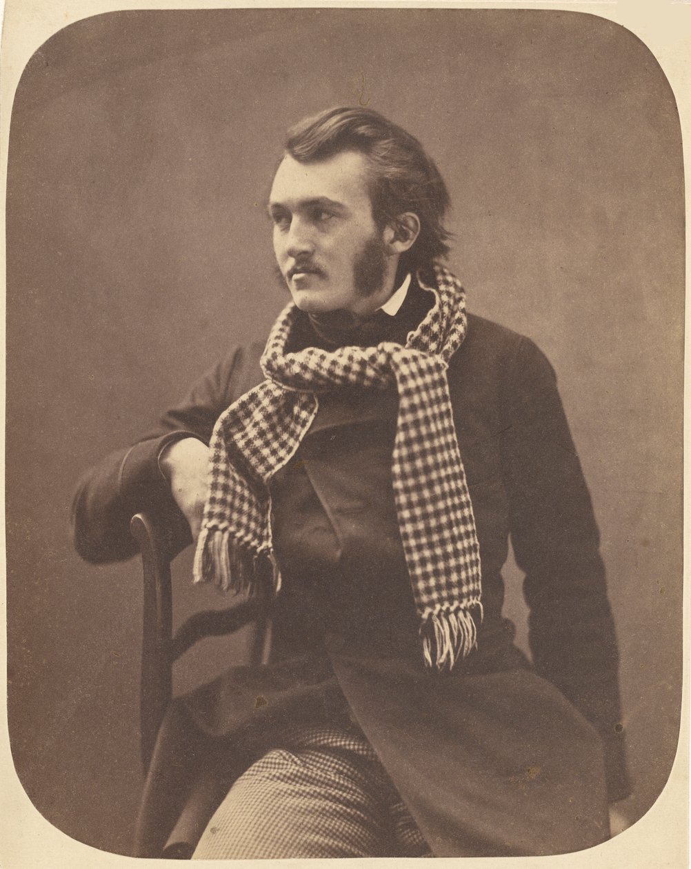 Porträtt av Gustave Doré, 1856-1858. av Gaspard Félix Nadar
