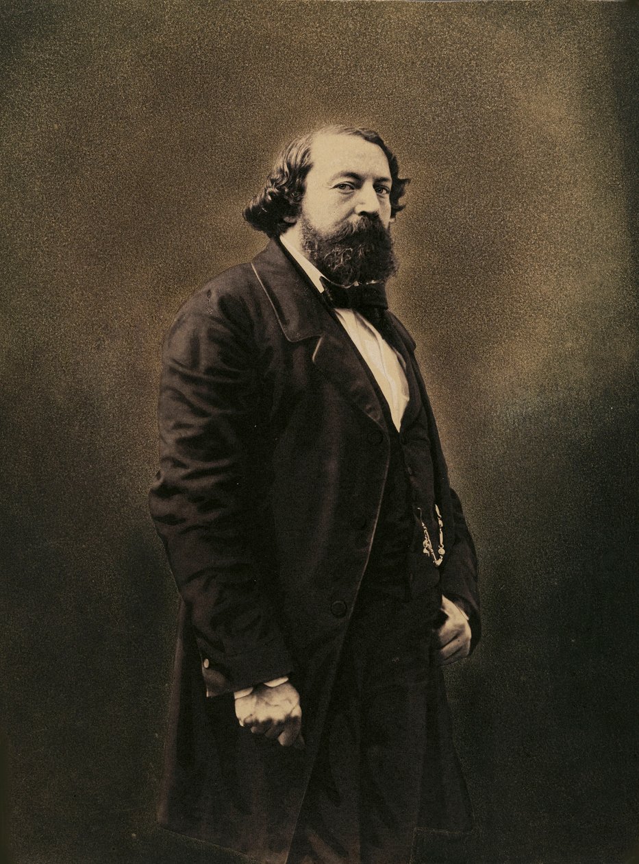 Porträtt av Roger de Beauvoir 1806-1866, 1855-1859. av Gaspard Félix Nadar