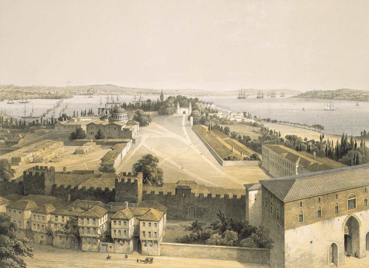Panorama över Konstantinopel, plåt 22 från 