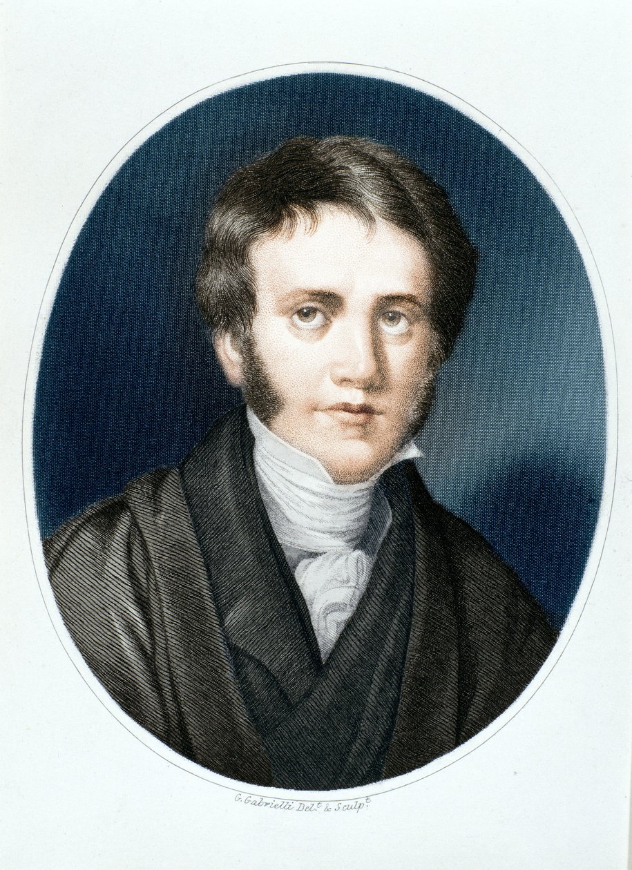 Sir John Herschel, astronom och vetenskapsman, 1810-talet av Gaspare Gabrielli