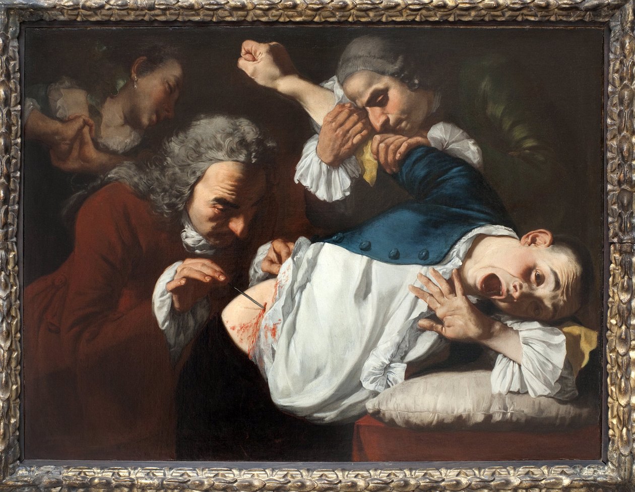 Drift. Målning av Gaspare Traversi (ca 1722-1770), olja på duk, ca. 1753-1754. Italiensk konst 1700-talet. Staatsgalerie Stuttgart (Tyskland). av Gaspare Traversi