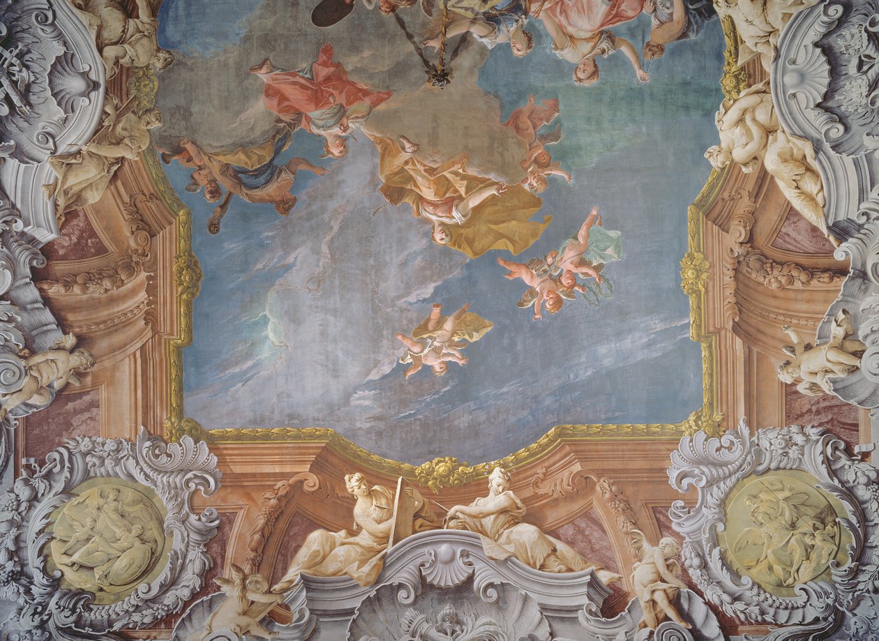 The Liberal Arts triumphing over okunnighet (se även 95840) av Gasparo Diziani