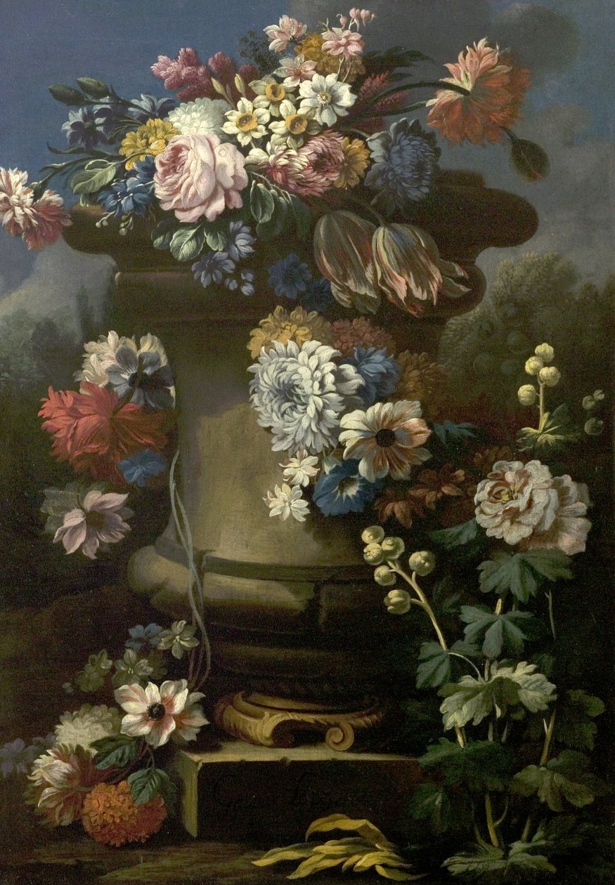 Blomma stycke av Gasparo Lopez