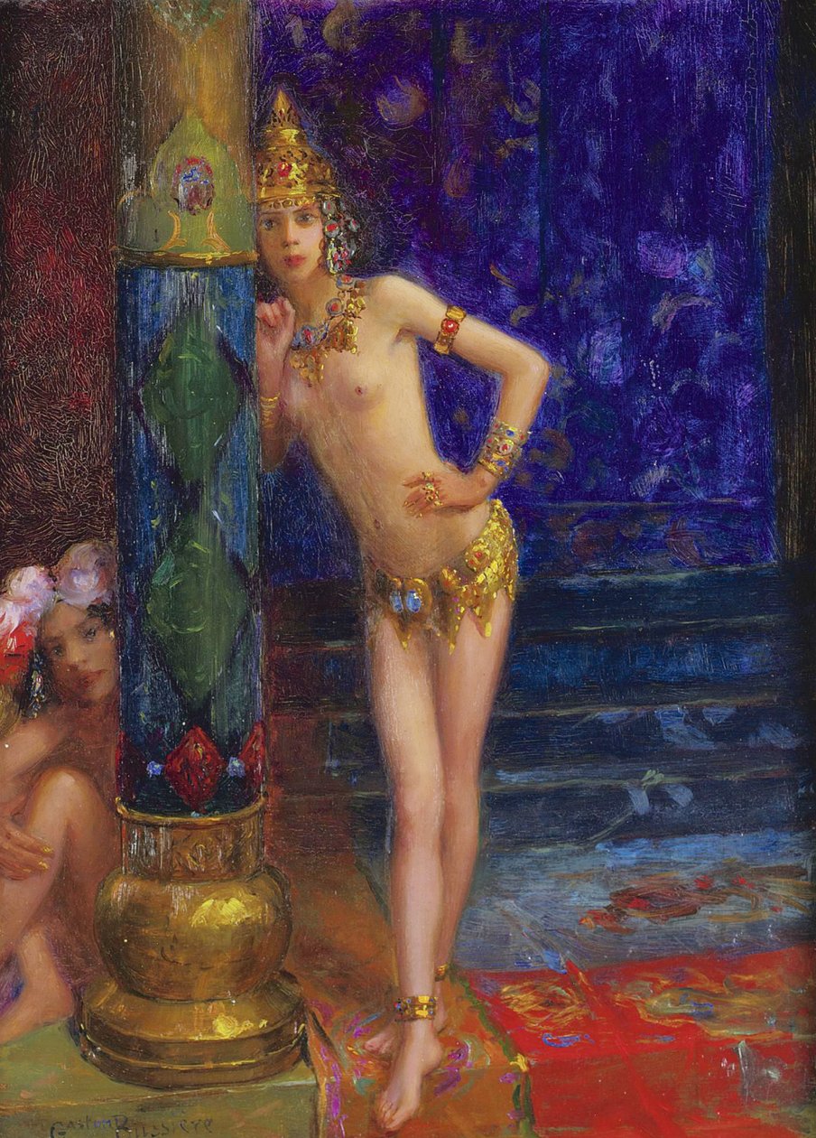  Two Dancersn  av Gaston Bussiere