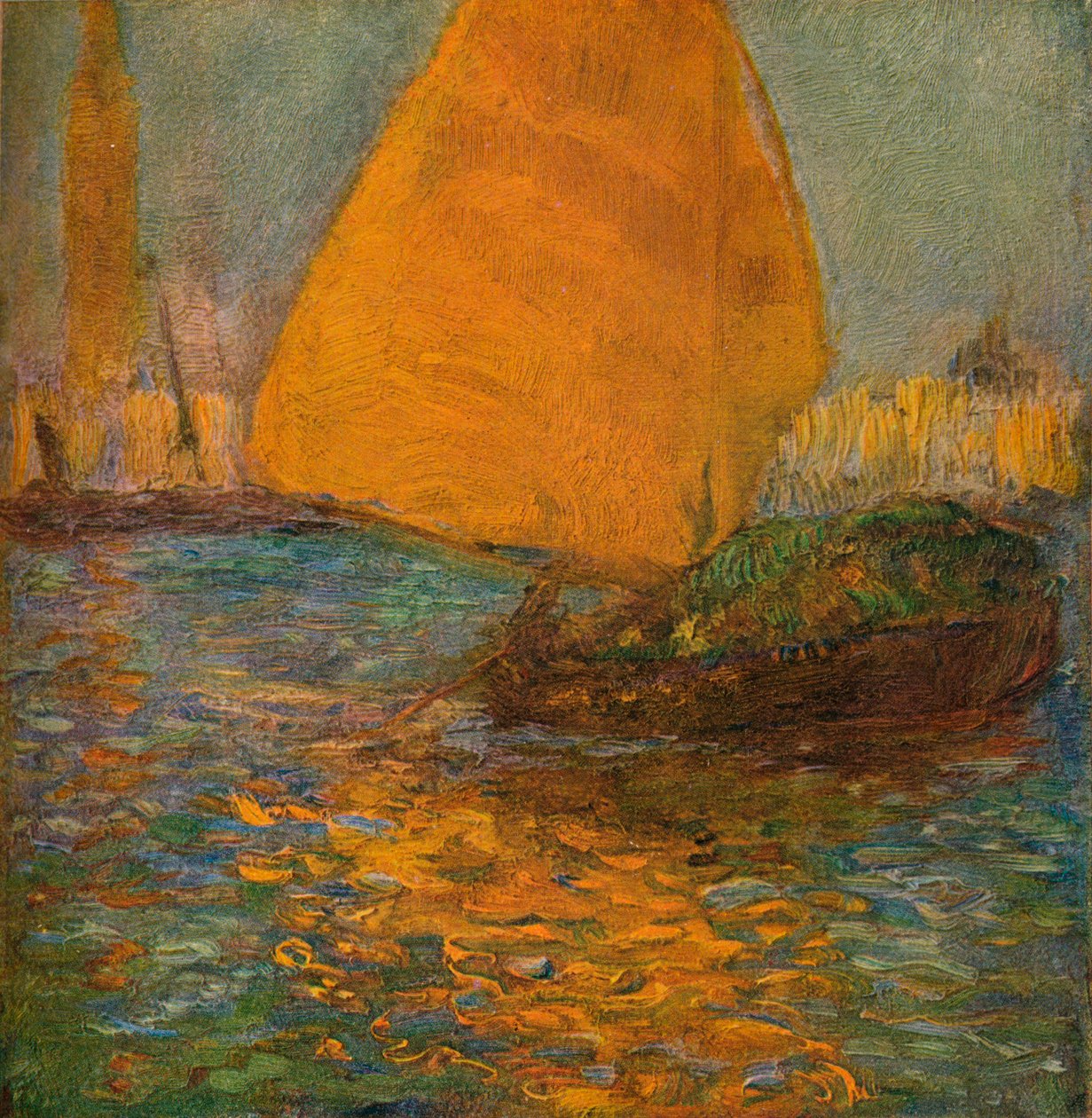 Det gula seglet, c1905 av Gaston La Touche