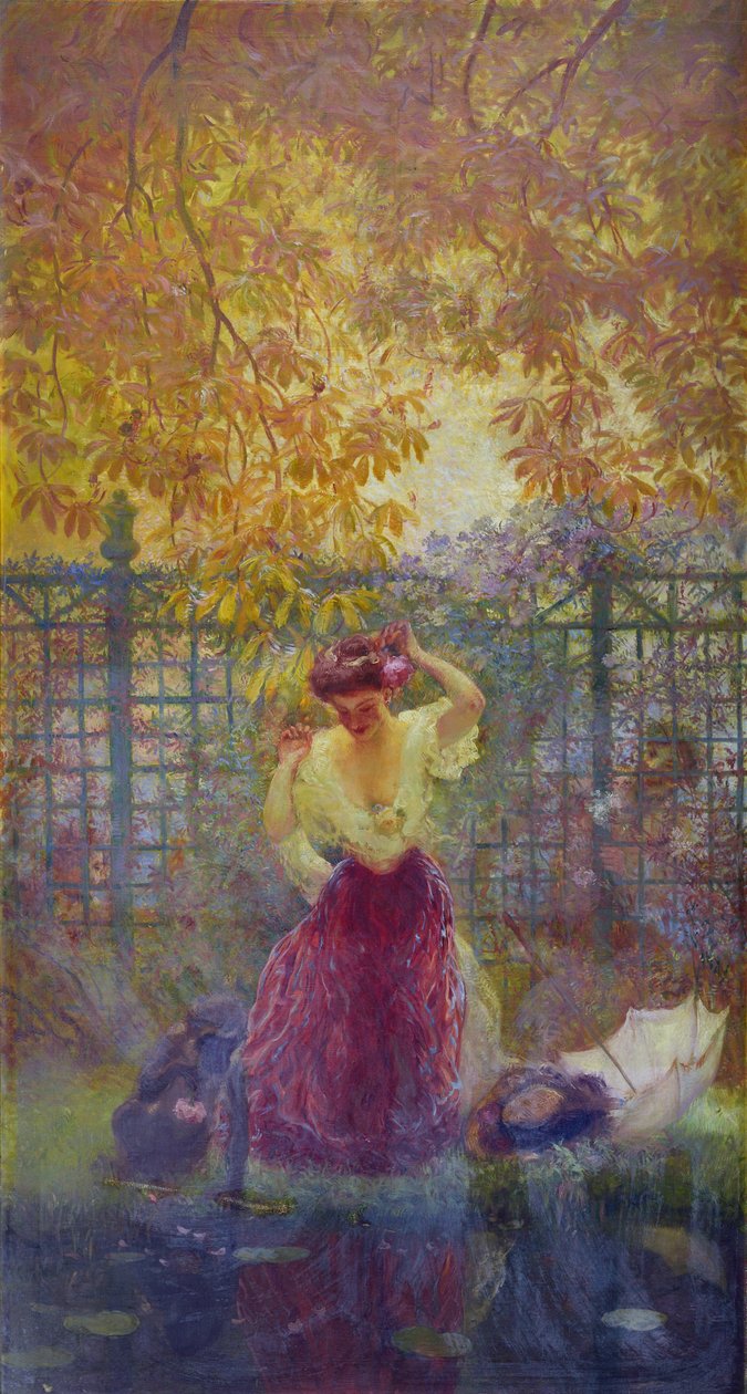 Önskan att behaga (måla) av Gaston de la Touche