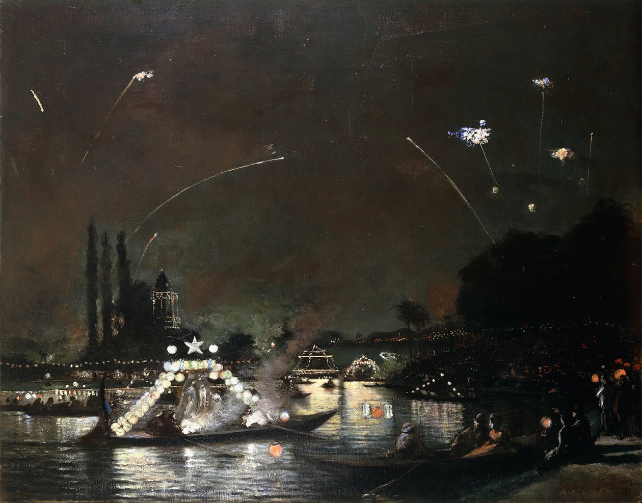 Paris natten till den 14 juli; Paris natten till den XIV juli, av Gaston de Latouche
