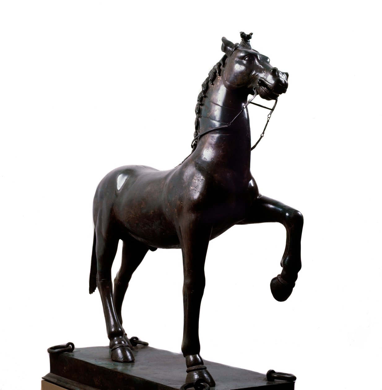 Votivhäst i brons (skulptur, ca 50 e.Kr.) av Gaulish Gaulish