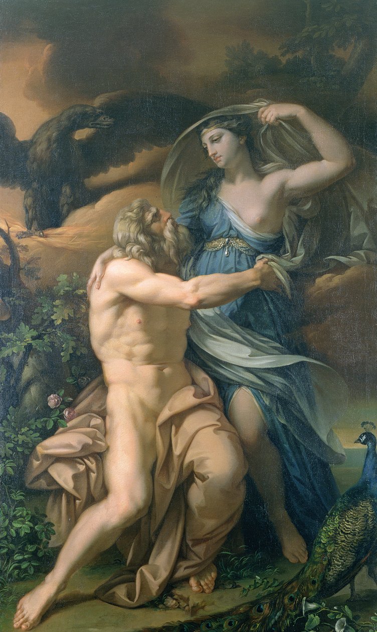 Juno och Jupiter av Gavin Hamilton