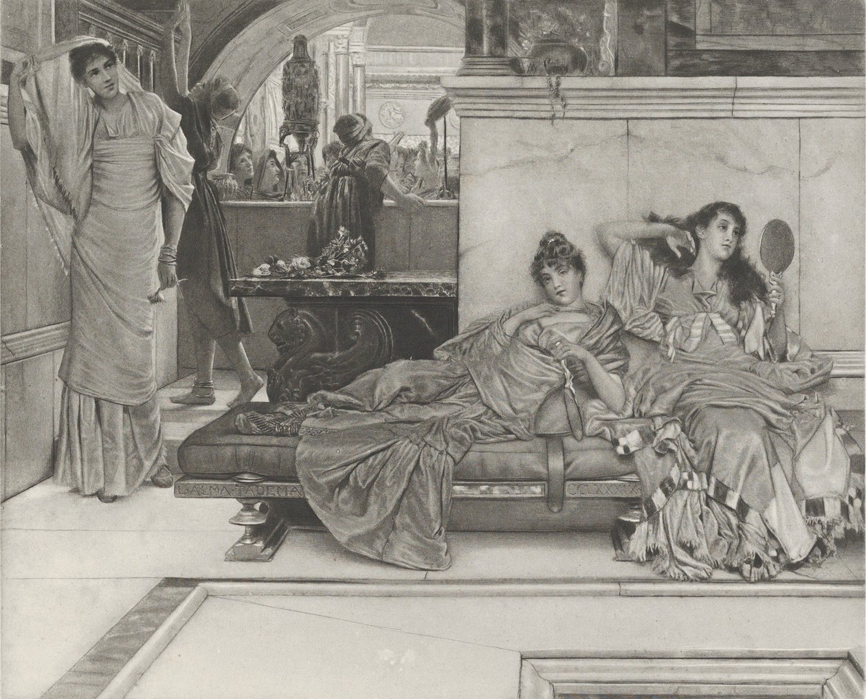 Vid Venus helgedom, ca. 1889. av Gebbie and Husson Co Ltd
