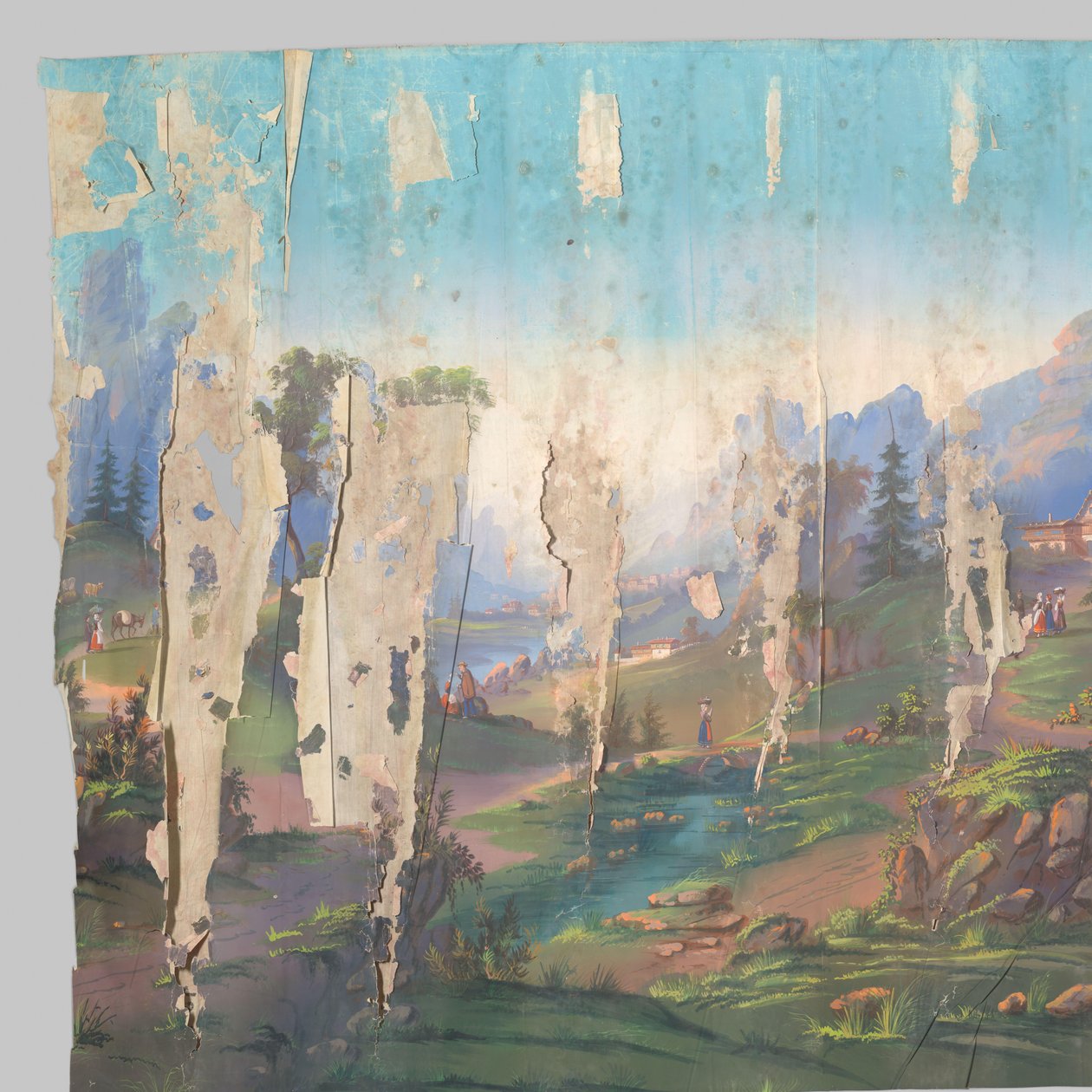 Fragment av ett rörligt panorama av Gebroeders Borgmann (attributed to)