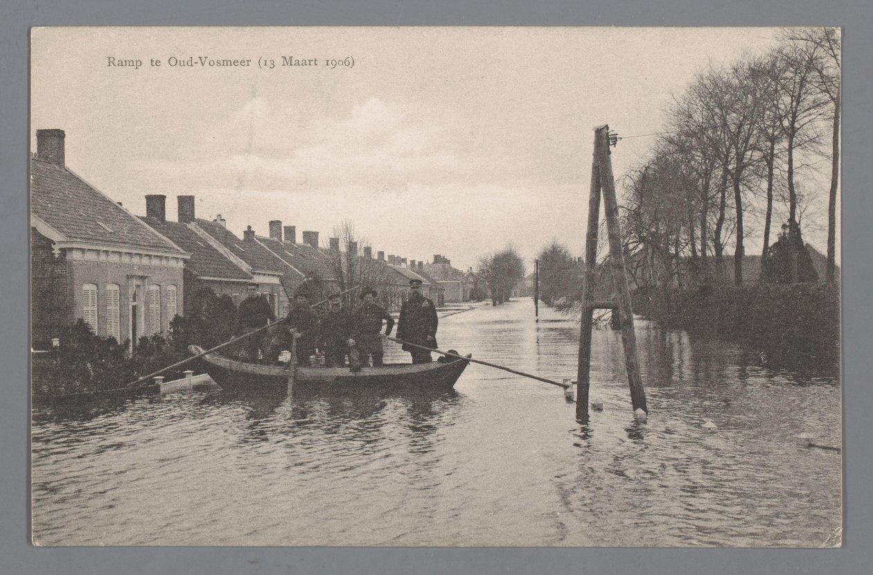 Katastrof i Oud-Vossemeer den 13 mars 1906 av Gebroeders van Straaten