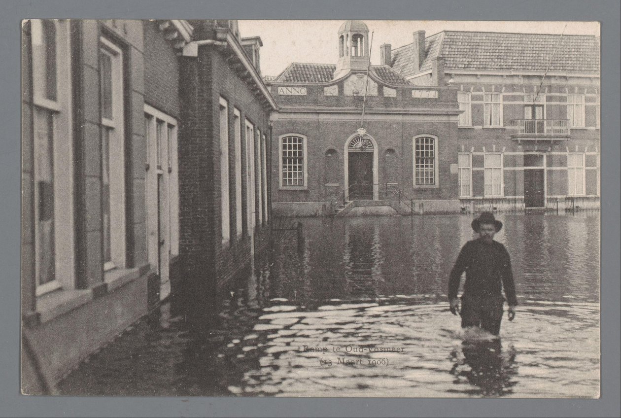 Katastrof vid Oud-Vossemeer den 13 mars 1906 av Gebroeders van Straaten