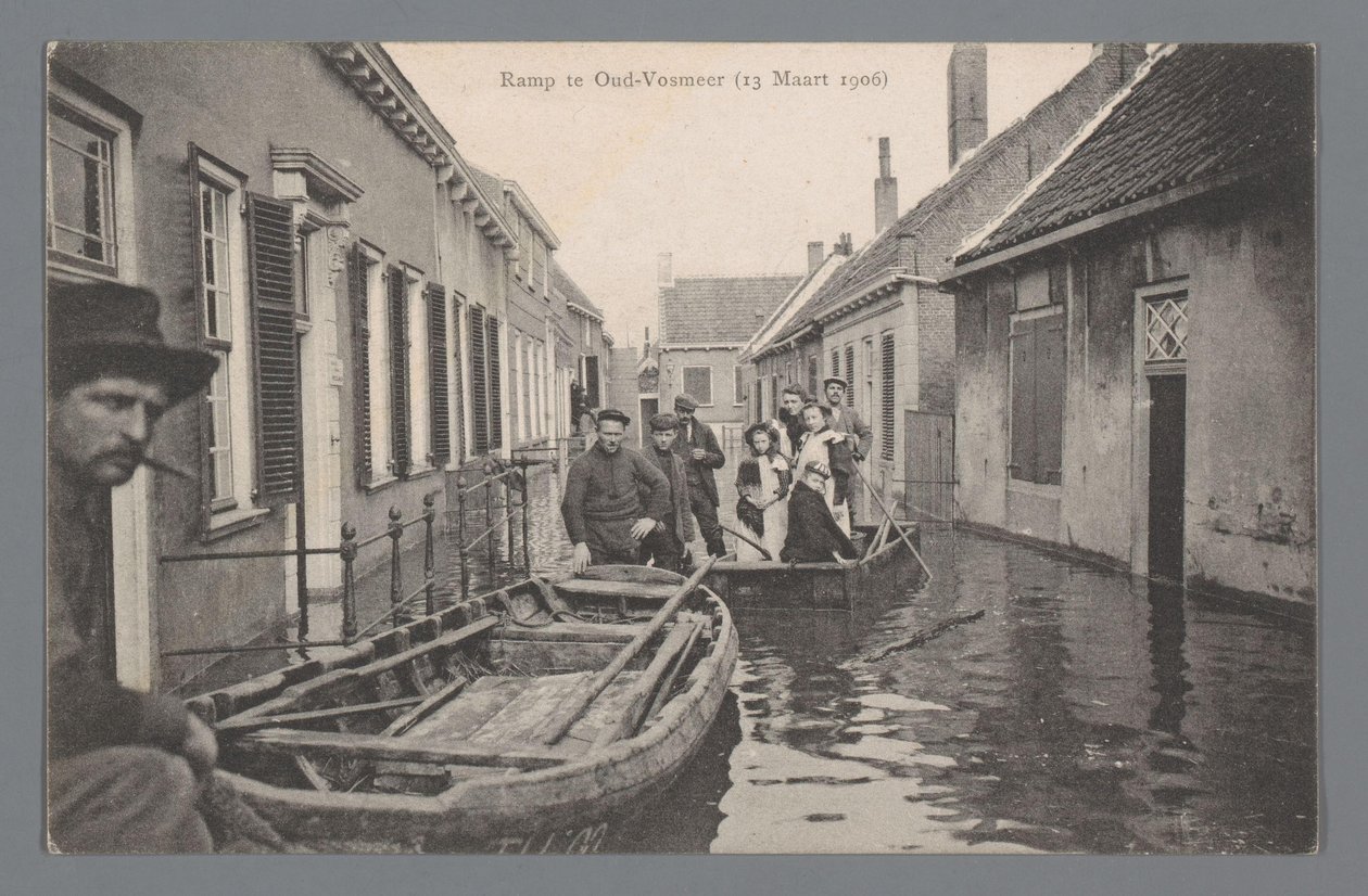 Katastrof vid Oud-Vossemeer den 13 mars 1906 av Gebroeders van Straaten