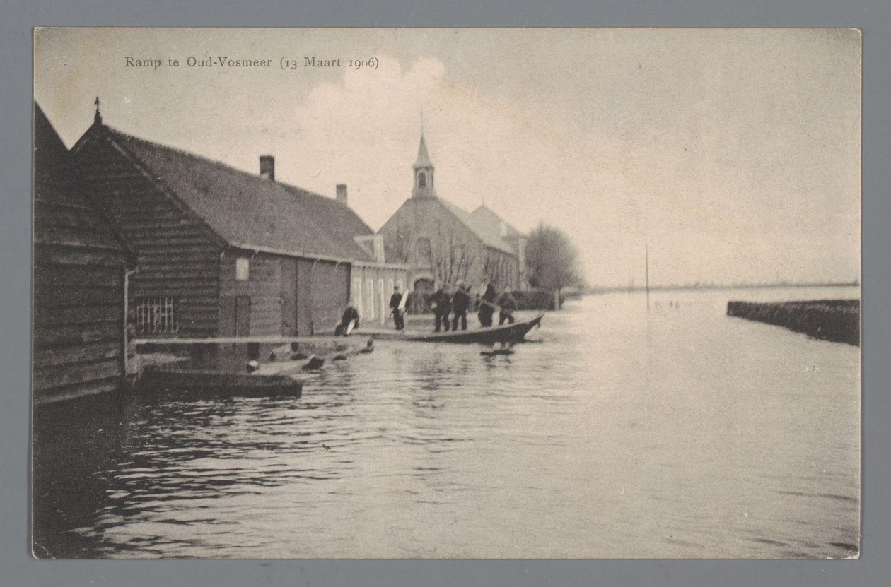 Katastrof vid Oud-Vossemeer den 13 mars 1906 av Gebroeders van Straaten