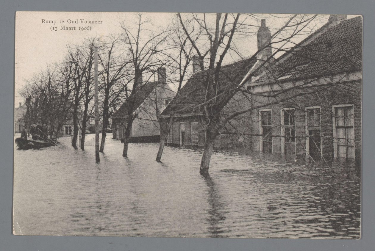 Katastrof vid Oud-Vossemeer den 13 mars 1906 av Gebroeders van Straaten