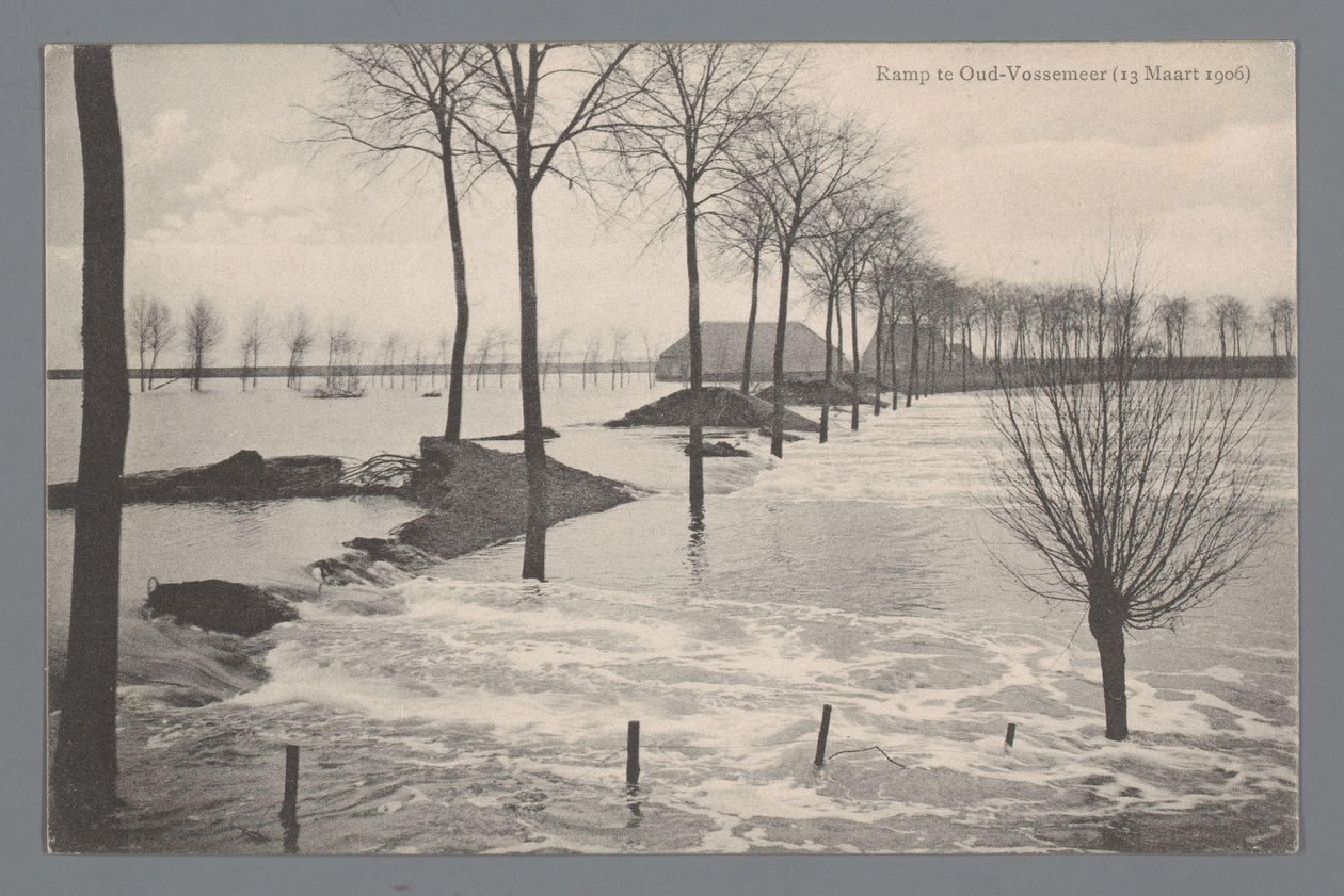 Katastrof vid Oud-Vossemeer den 13 mars 1906 av Gebroeders van Straaten