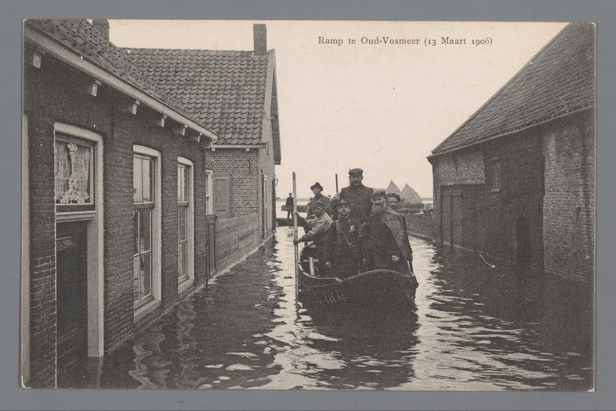 Katastrof vid Oud-Vossemeer den 13 mars 1906 av Gebroeders van Straaten