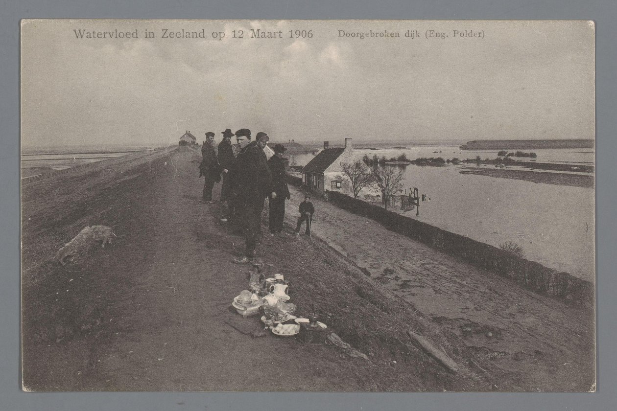 Översvämning i Zeeland av Gebroeders van Straaten