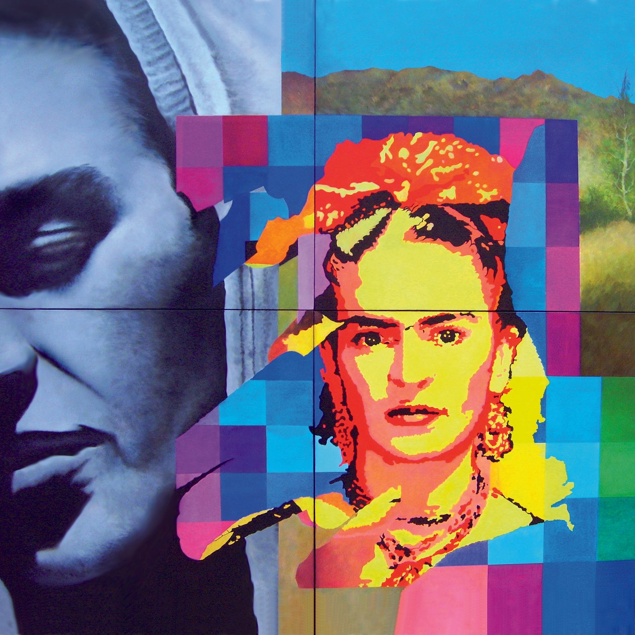 Hyllning till Frida Kahlo av Geert Bordich