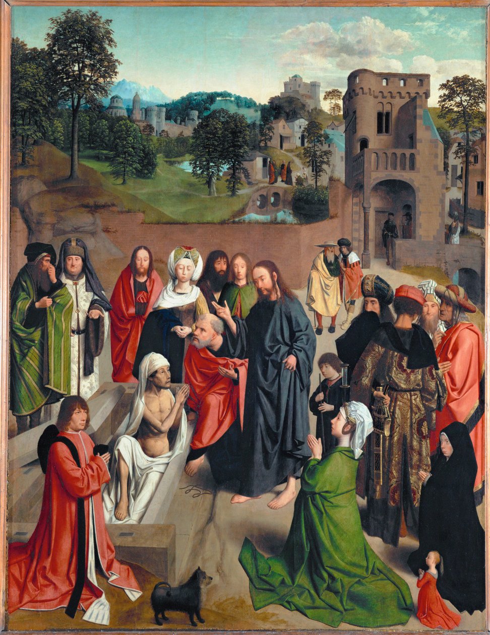 Lasarus uppståndelse ... av Geertgen Tot sint Jans