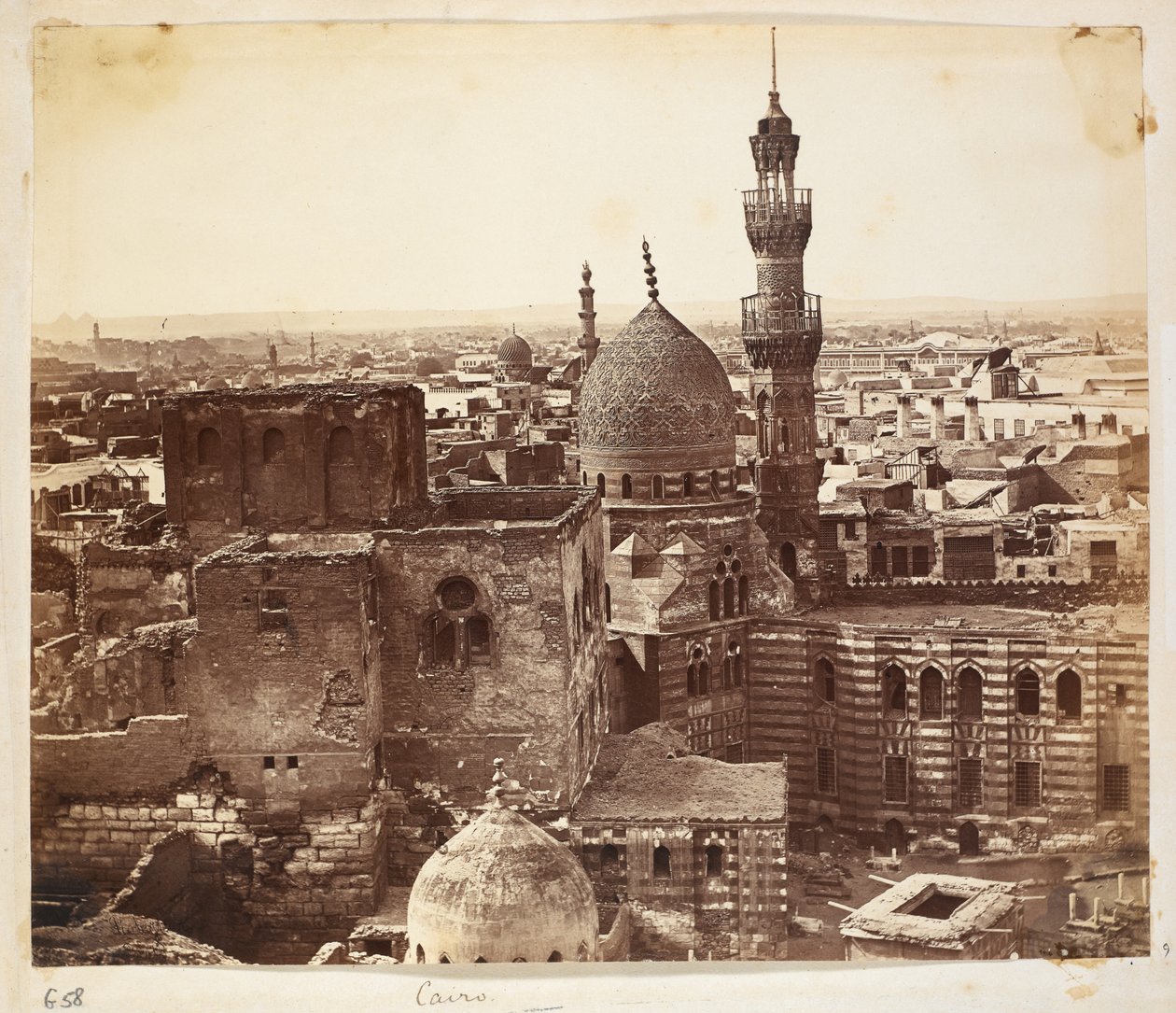 Cairo, från General Charles George Gordons fotoalbum av General Charles Gordon