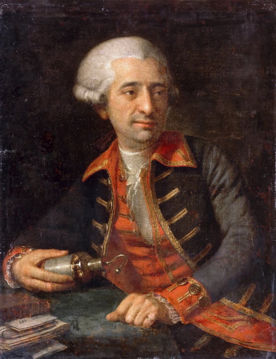 Porträtt av Antoine-Laurent Lavoisier 1743-1794 av Geneviève Brossard de Beaulieu