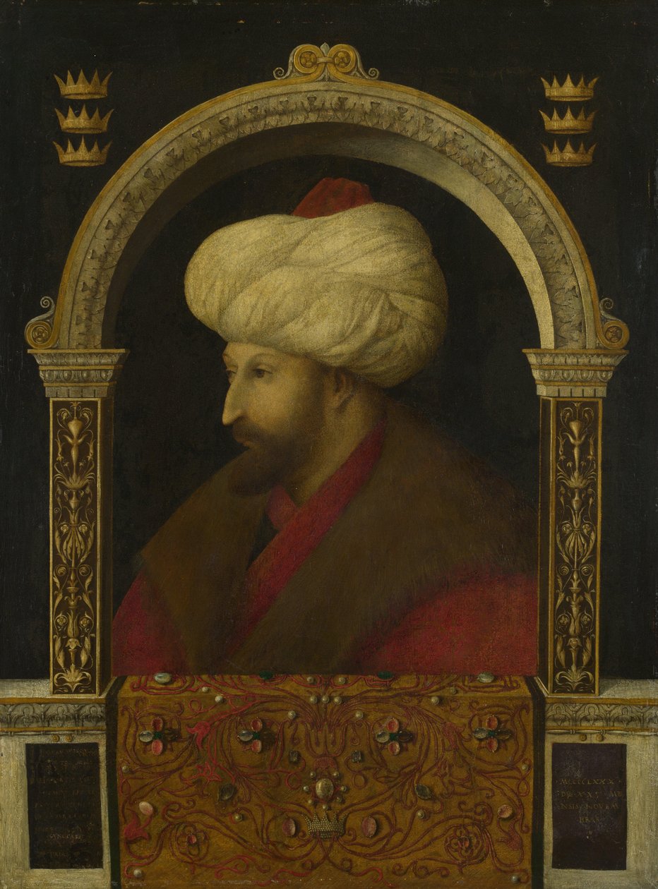 Sultanen Mehmet II av Gentile Bellini