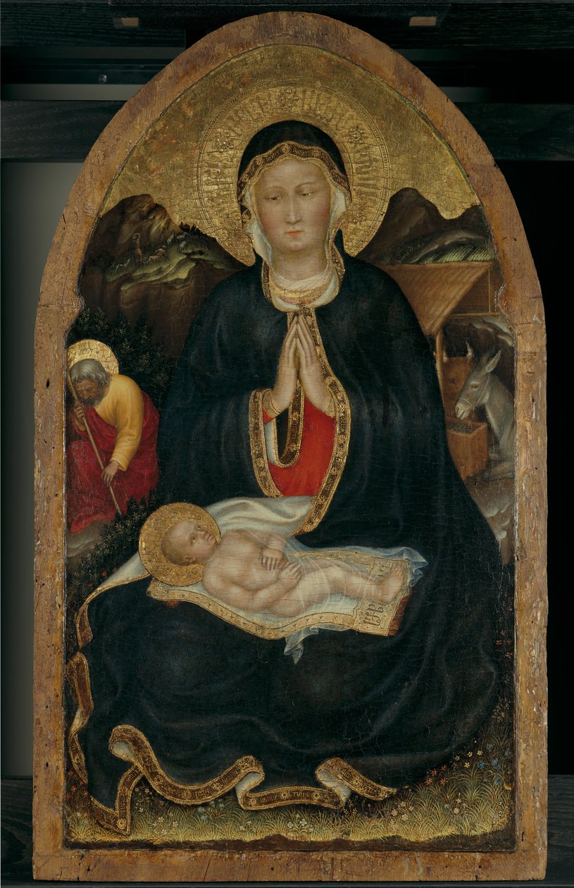 Geburt Christi av Gentile da Fabriano