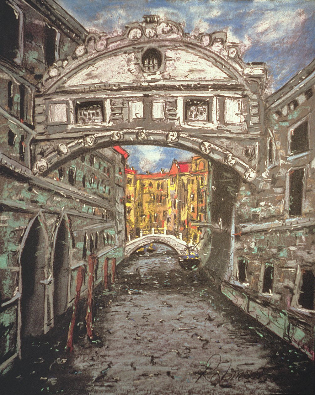 Venedig 9, 1993 av Geoffrey Robinson