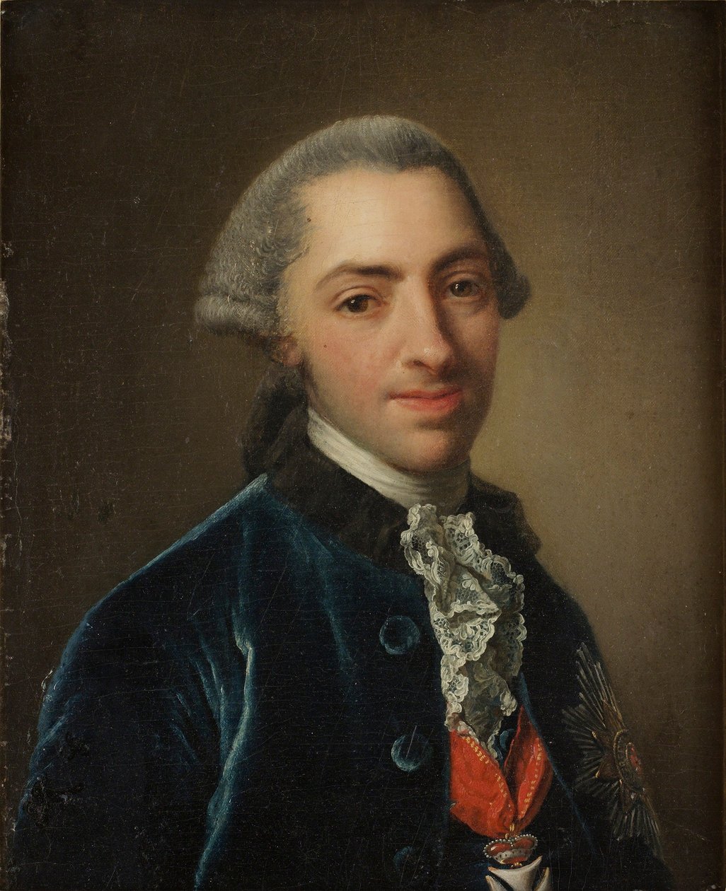 Man med ordning och stor stjärna av Georg David Matthieu