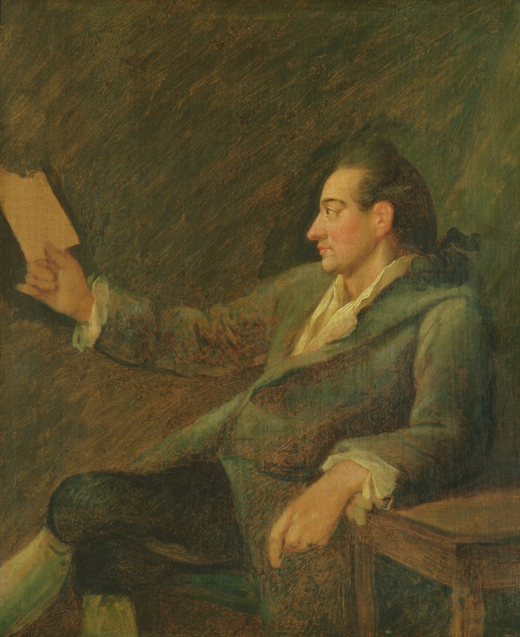 Johann Wolfgang von Goethe, 1775 av Georg Melchior Kraus