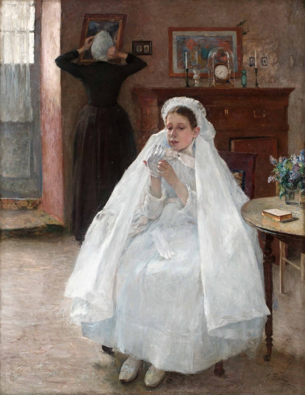 Fransk konfirmand av Georg Vilhelm Pauli