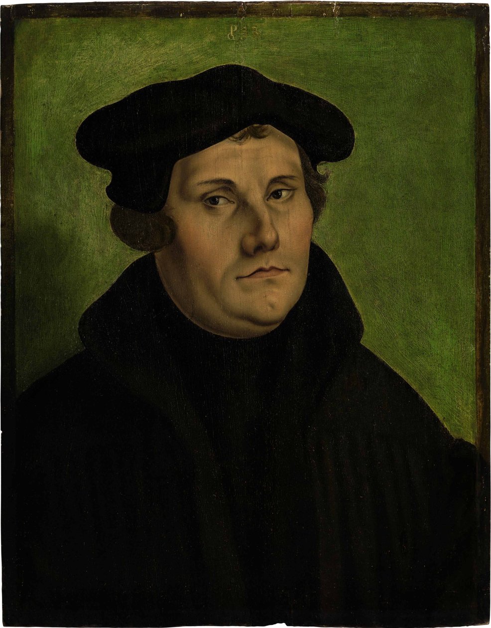 Porträtt av Martin Luther av Georg Pencz