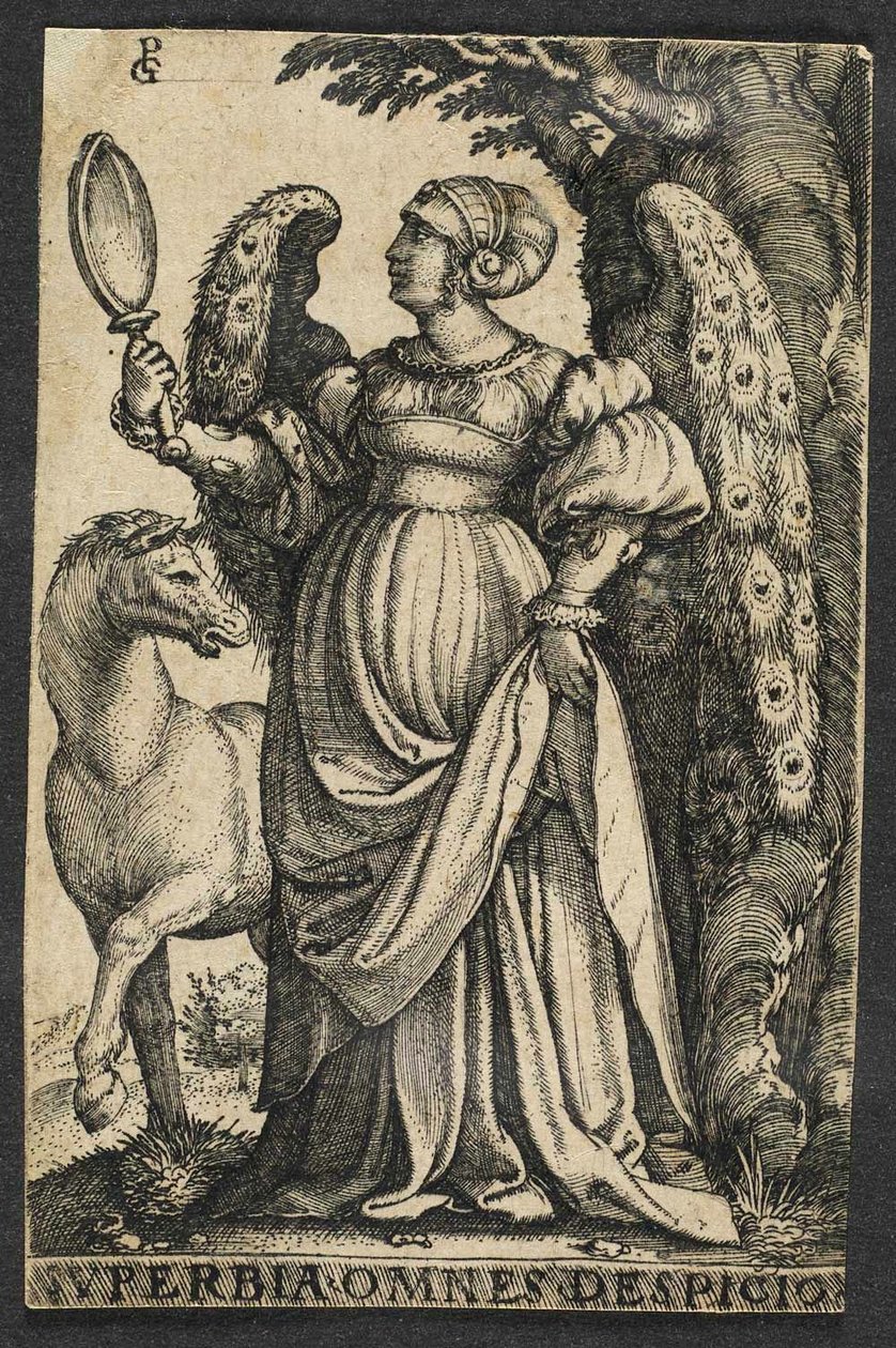 Pride [from the series The Seven Deadly Sins] av Georg Pencz