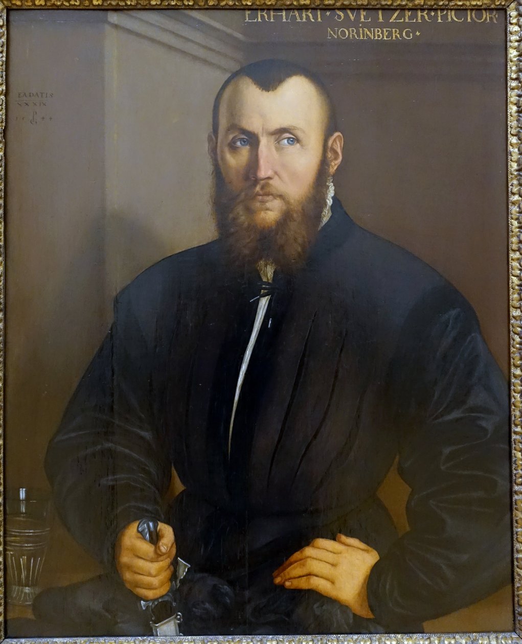 Målaren Erhard Schwetzer från Nürnberg av Georg Pencz
